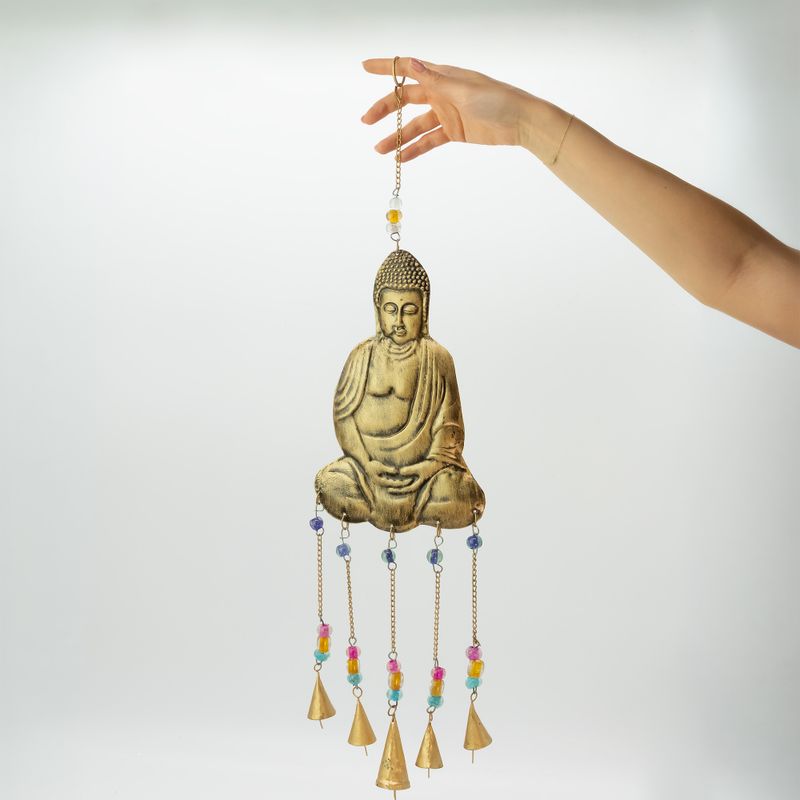 Indische Glocken - Großer Buddha 5-Glockenklänge