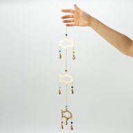 Indische Glocken - Fish Drop - 7 Glocken - 8,5x54 cm
