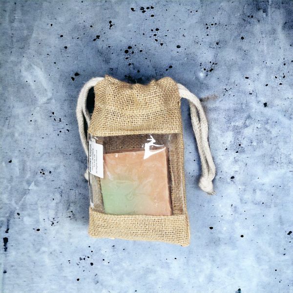 Jute-Fenstertaschen
