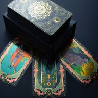 Goldfolien-Tarotkarten-Set - mit Begleitheft