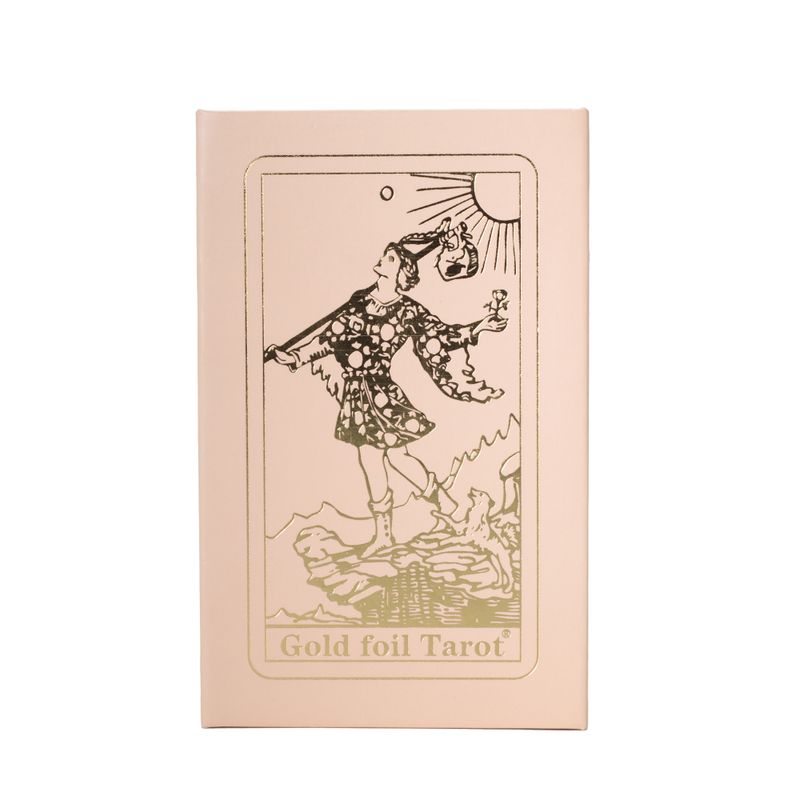 Rosa Box Rubinfolie Tarotkarten-Geschenkbox-Set - mit Begleitheft