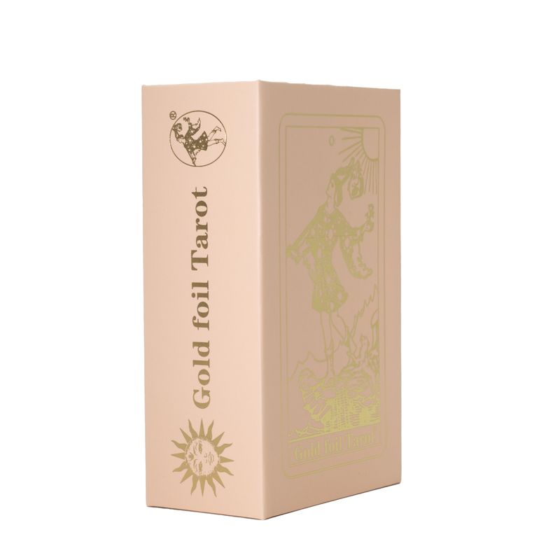Rosa Box Rubinfolie Tarotkarten-Geschenkbox-Set - mit Begleitheft