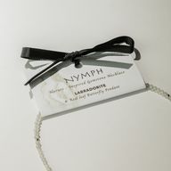 Nymphe-Geist Edelstein-Halsketten-Set – Nordlichter