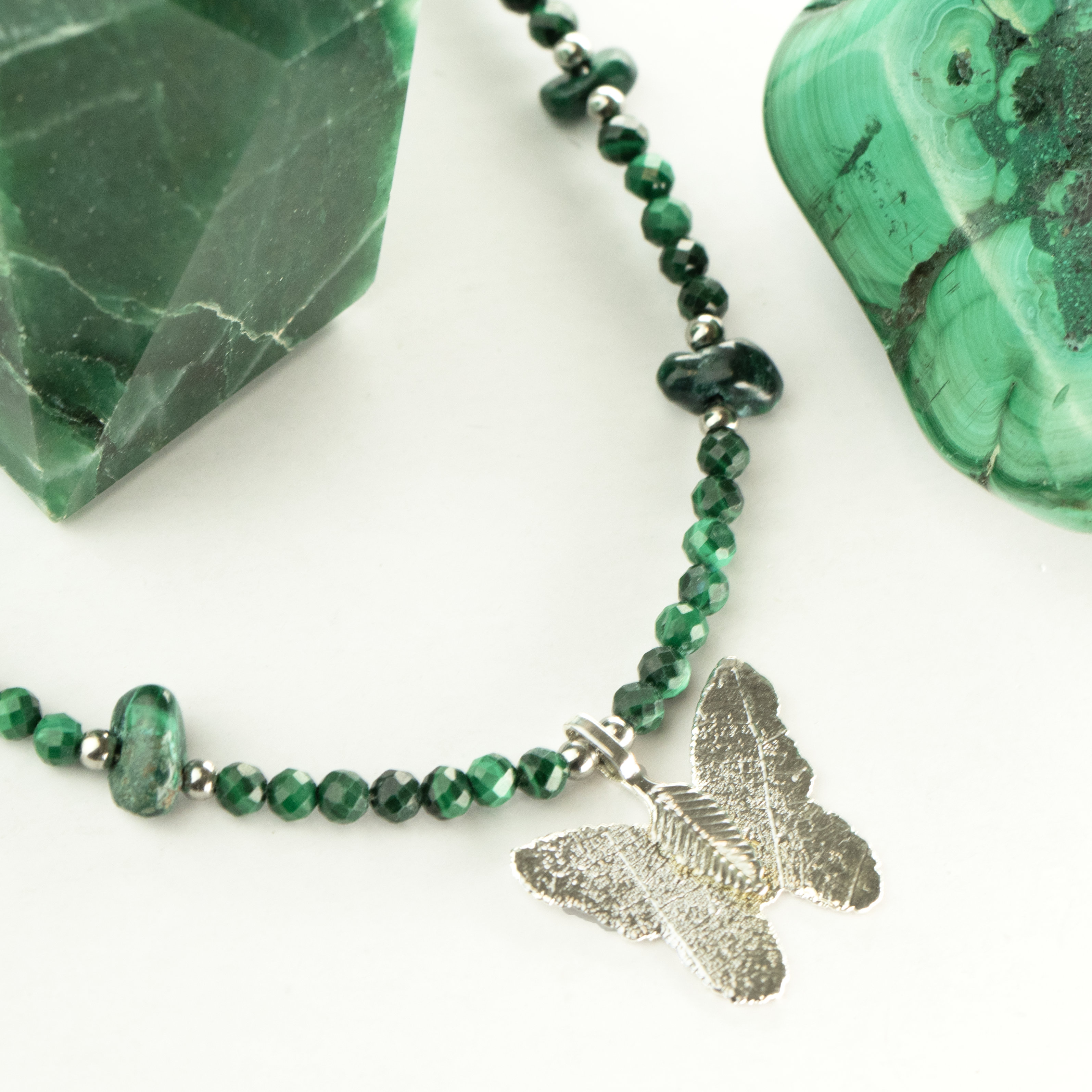 Nymph Spirit Edelstein-Halsketten-Set