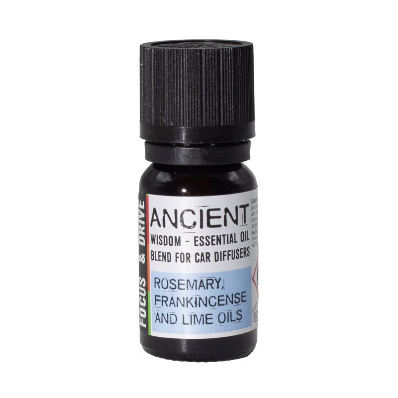 10 ml Aromatherapie Auto-Mischung - Fokus & Antrieb