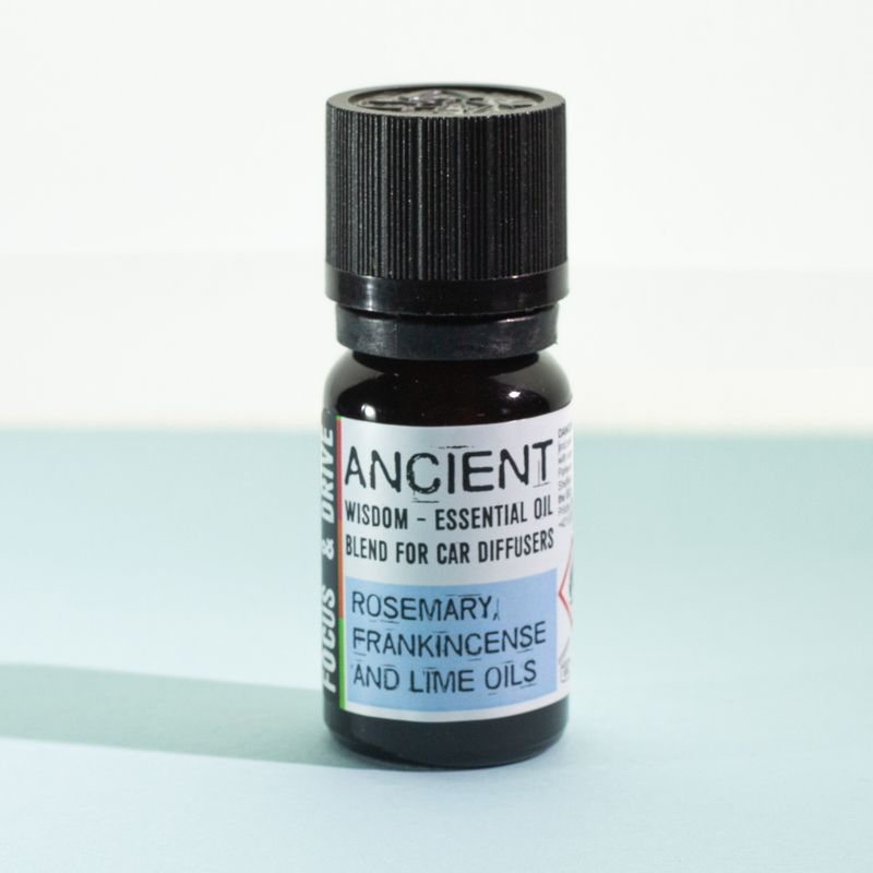 10 ml Aromatherapie Auto-Mischung - Fokus & Antrieb