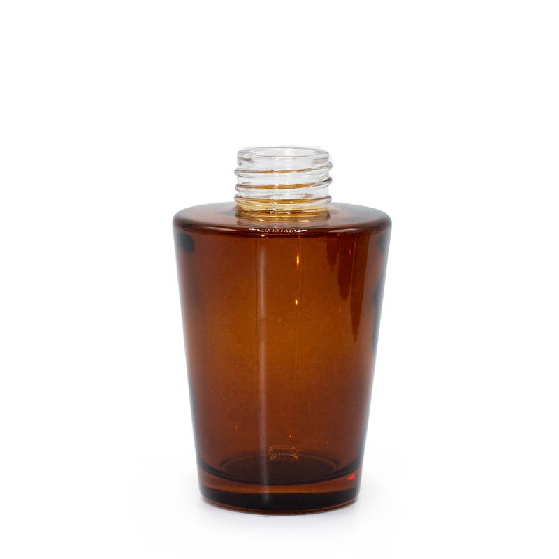 100 ml Vase Reed-Diffuser-Flasche (28 mm Flaschenhals) - bernsteinfarben