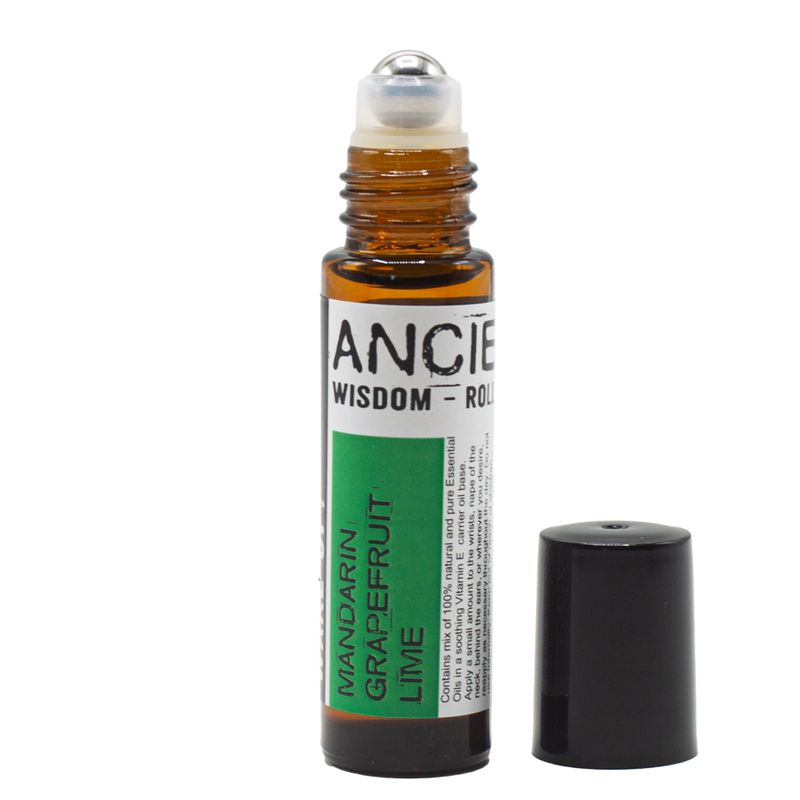 10 ml Roll-On-Ölmischung aus ätherischen Ölen - Aufwachen!