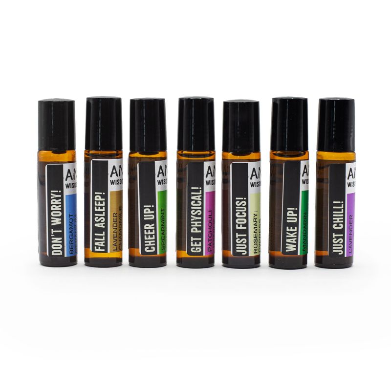 10 ml Roll-On-Ölmischung aus ätherischen Ölen - Aufwachen!