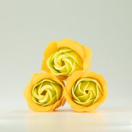 Schachtel mit 3 Seifenblumen – Frühlingsrosen