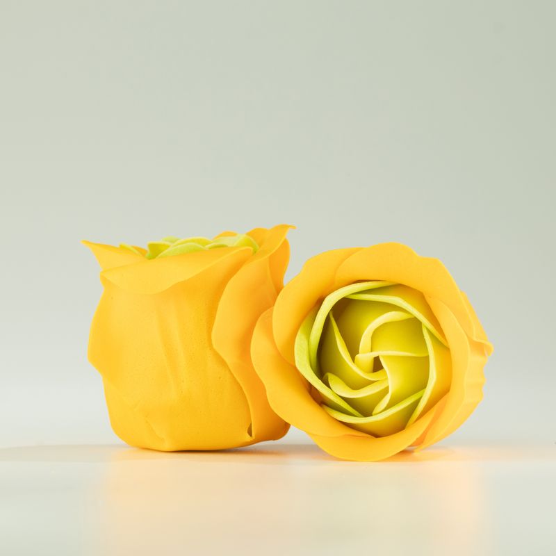 Schachtel mit 3 Seifenblumen – Frühlingsrosen