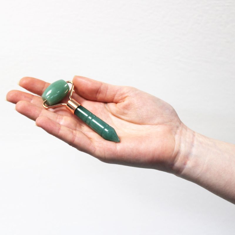 Edelstein-Miniroller – Rosenquarz