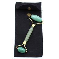Edelstein-Gesichtsroller – Jade mit Beutel