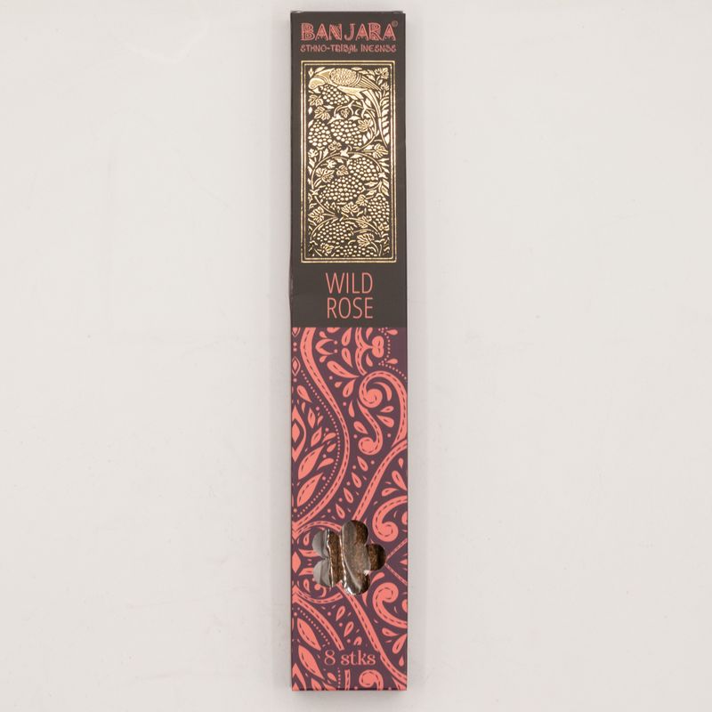Banjara Extra Lang Räucherstab - Wilde Rose
