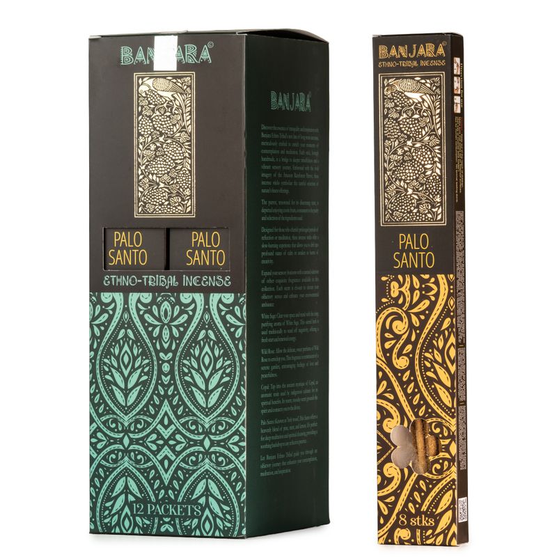 Banjara Extra Langes Smudge-Stäbchen - Palo Santo