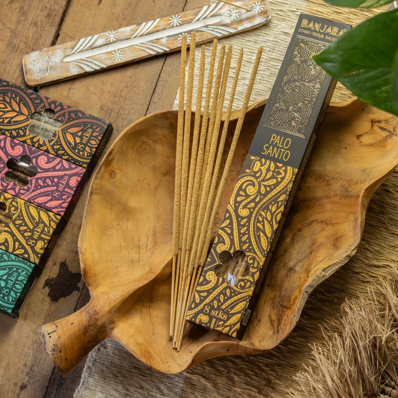 Banjara Extra Langes Smudge-Stäbchen - Palo Santo