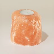 Qualitäts-Salzkerzenhalter aus natürlichem Salz 600–800 g