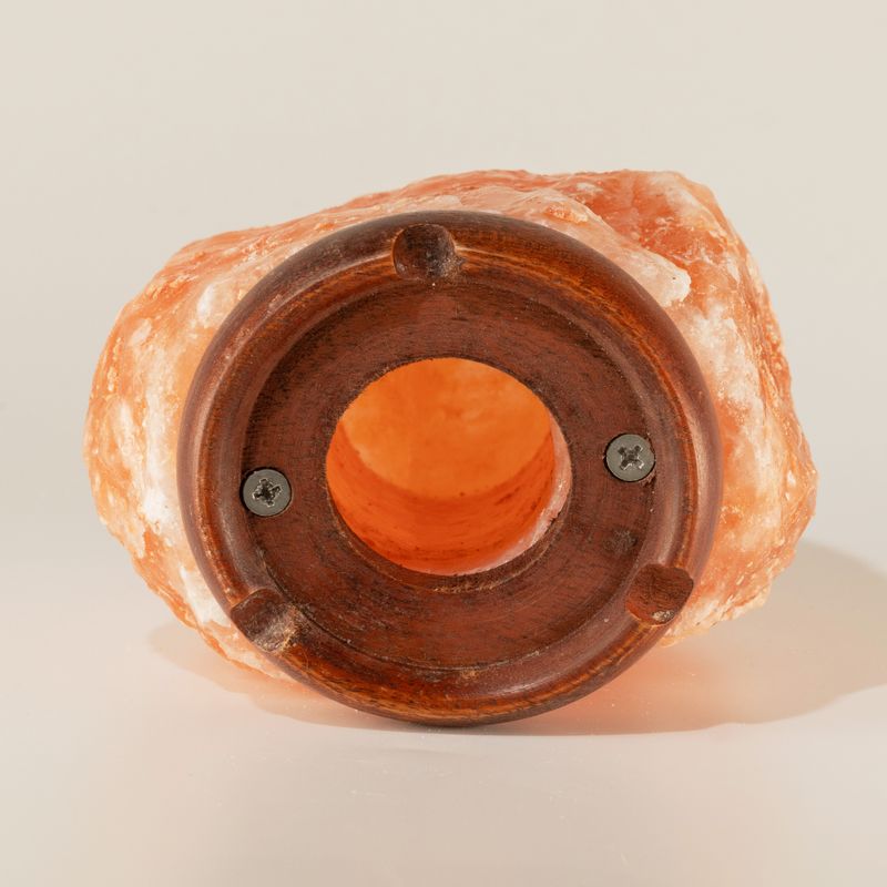 Qualitäts-Natursalzlampe - & Basis ca. 2–3 kg