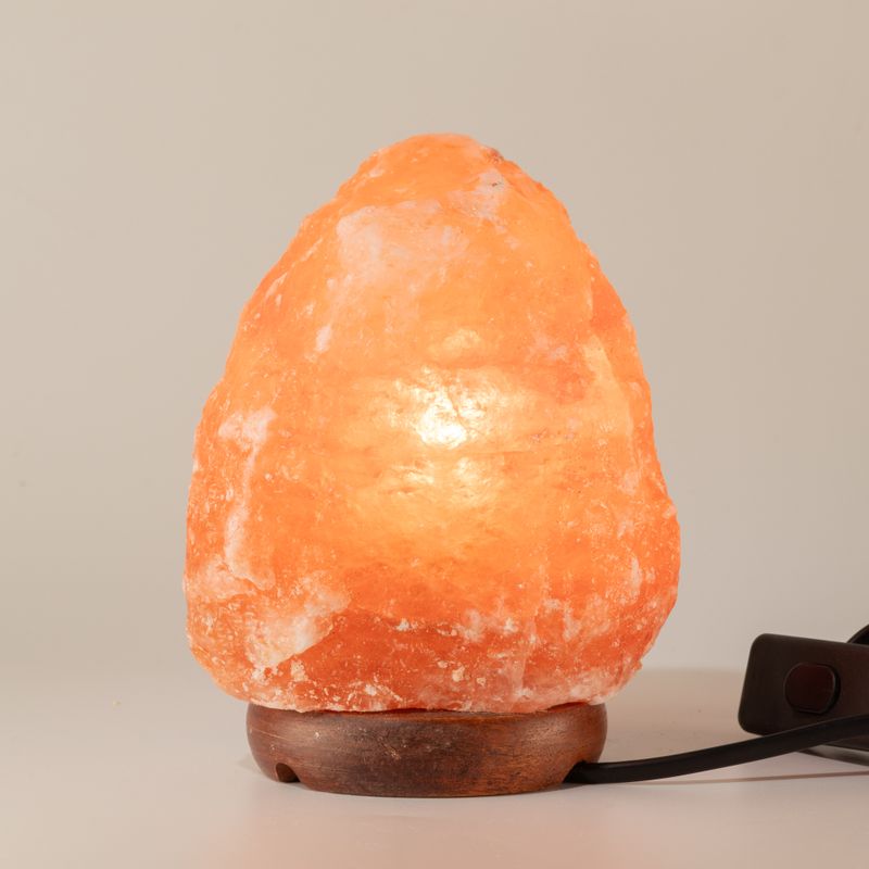 Qualitäts-Natursalzlampe - & Basis ca. 2–3 kg
