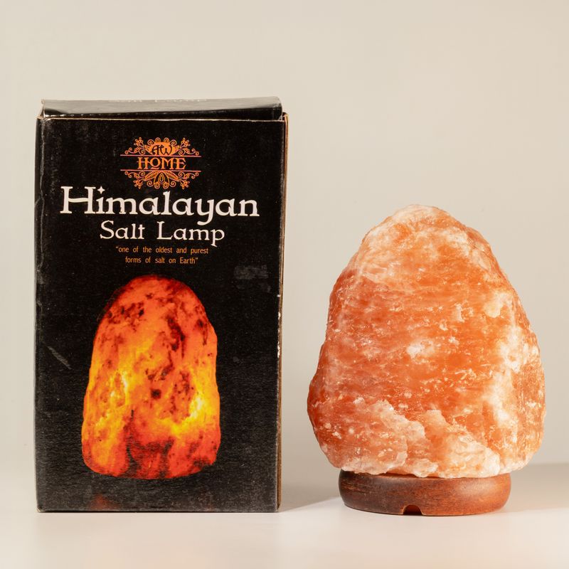 Qualitäts-Natursalzlampe - & Basis ca. 2–3 kg