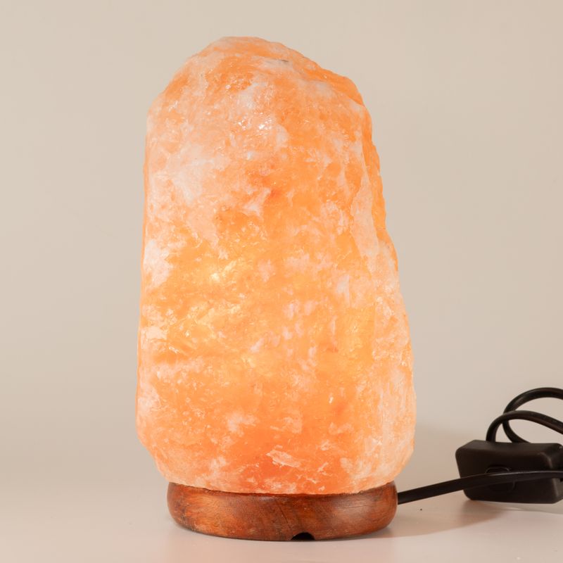 Qualitäts-Natursalzlampe – Basis ca. 3–5 kg