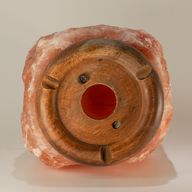 Qualitäts-Natur-Salzlampe – inkl. Standfuß ca. 8–10 kg