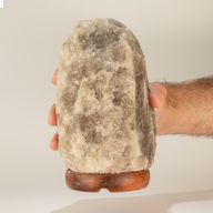 Graue Himalaya-Salzlampe - 1,5 - 2 kg