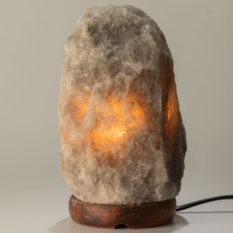 Graue Himalaya-Salzlampe - 1,5 - 2 kg
