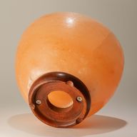 Salz-Feuer-Schale und Stücke - 15 cm x 9 cm