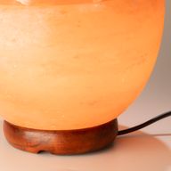Salz-Feuer-Schale und Stücke - 15 cm x 9 cm