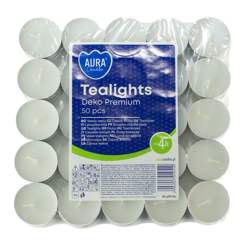 Duftloses Teelicht (4 Std.)