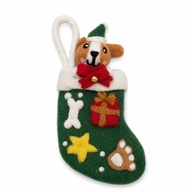 Filz-Weihnachts-Geschenk-Socken für Haustiere – Gemischte Auswahl (6)