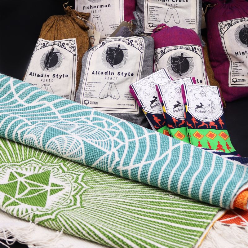 Yoga-Hosen-Starter mit Stand