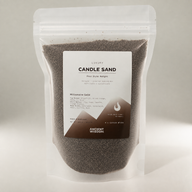 Duftkerze Sand - Schokoladenbraun - Millionaire Gold - 300 g