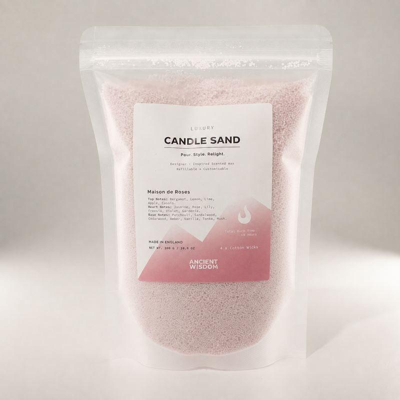 Duftendes Kerzensand - Dusty Rose - Maison de Roses - 300 g