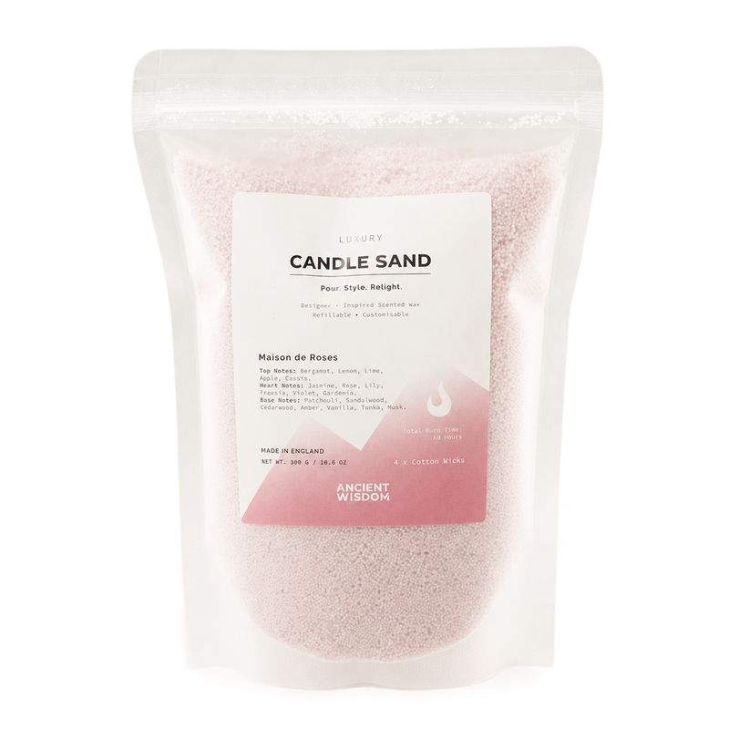 Duftendes Kerzensand - Dusty Rose - Maison de Roses - 300 g