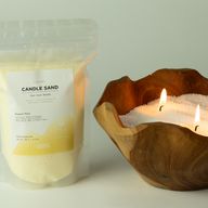 Duftkerzensand - Schwarz - lebhaft - 300 g