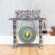 Kleiner Gong im Stativ - 25cm - Greenwash