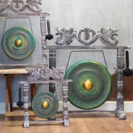 Mittlerer Gong auf Stativ - 50 cm - Greenwash