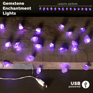Großhandel Amethyst-Edelstein-Lichter