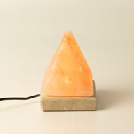Qualitäts-USB-Pyramiden-Salzlampe - 9 cm (Einzelstück)