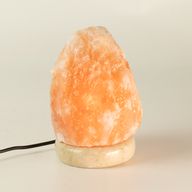 Qualitäts-USB-Natursalzlampe - 11,5 cm (mehrfarbig)