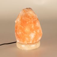 Qualitäts-USB-Natursalzlampe - 11,5 cm (mehrfarbig)