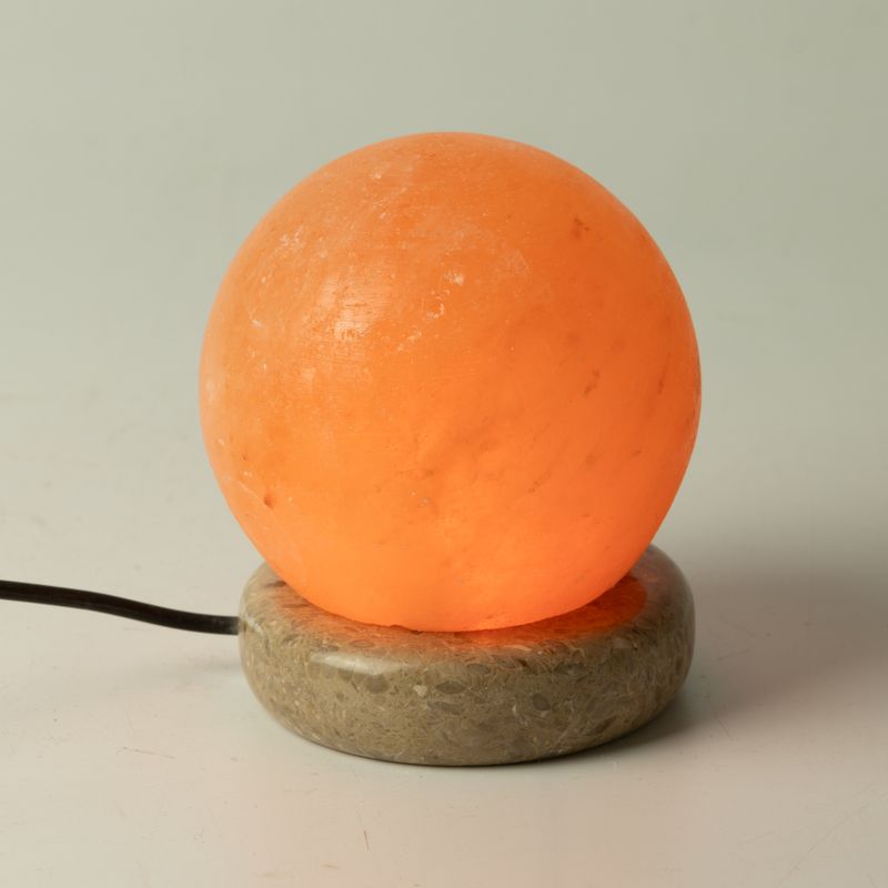 Qualitäts-USB-Kugel-Salzlampe - 8 cm (einzeln)