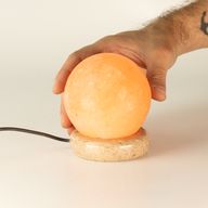 Qualitäts-USB-Kugel-Salzlampe - 8 cm (einzeln)
