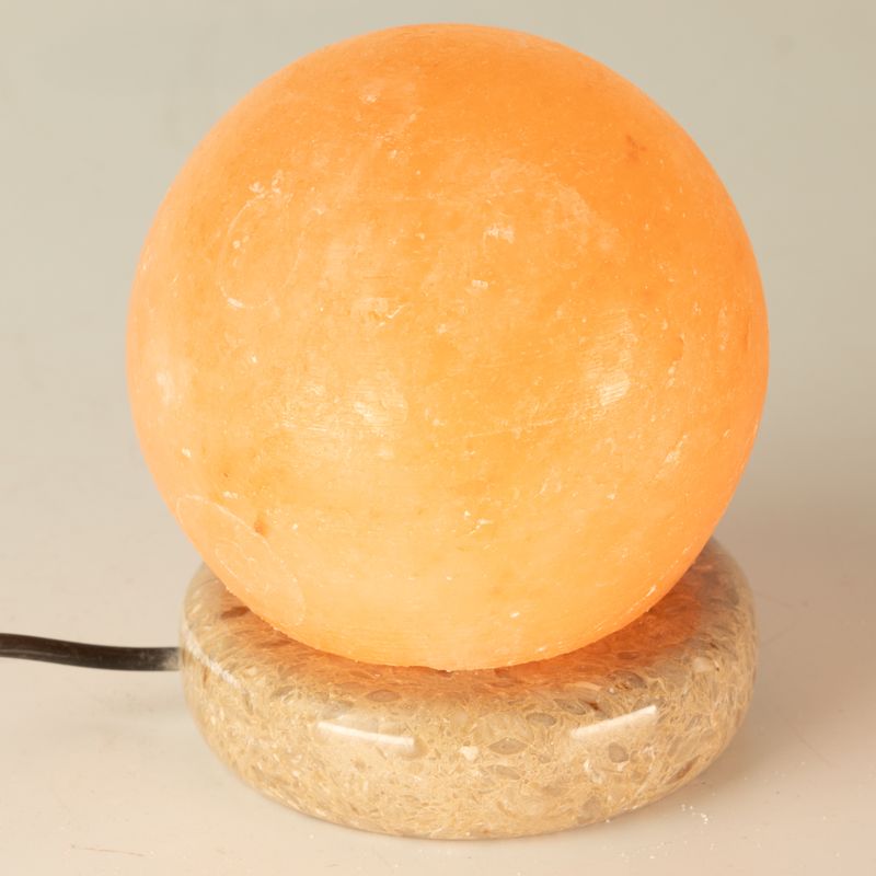 Qualitäts-USB-Kugel-Salzlampe - 8 cm (einzeln)
