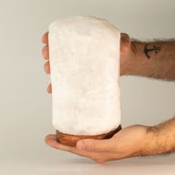 Crystal Rock Himalaya-Salzlampe – und Basis ca. 3–5 kg