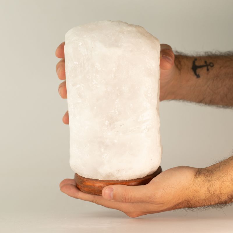 Crystal Rock Himalaya-Salzlampe – und Basis ca. 3–5 kg