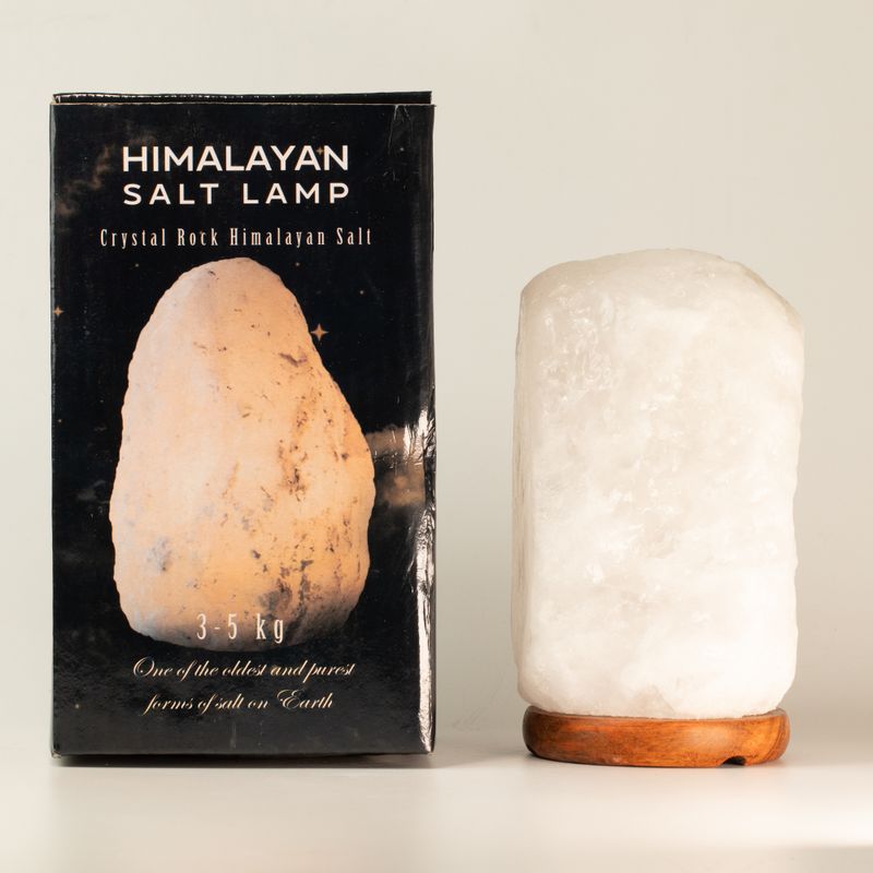 Crystal Rock Himalaya-Salzlampe – und Basis ca. 3–5 kg