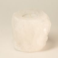 Kristallfelsen Himalaya-Salz Kerzenhalter 600-800 g